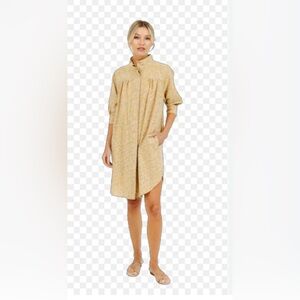 Mirth marfa dress honeysuckle